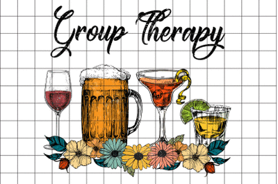 Group Therapy Graphic Design