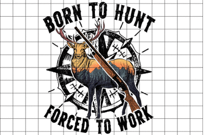 Born To Hurn Forced To Work Graphic Design