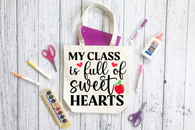 My class is full of sweet hearts