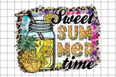 Sweet Summer Time Graphic Design