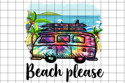 Beach Please  Graphic  Design