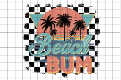 Beach Bum Graphic Design