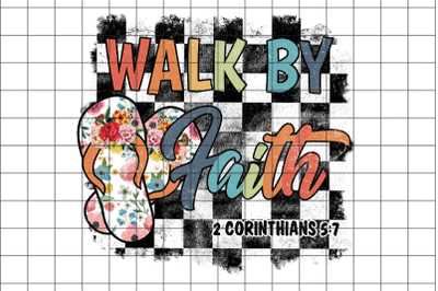 Walk By Faith Christian Graphic Design