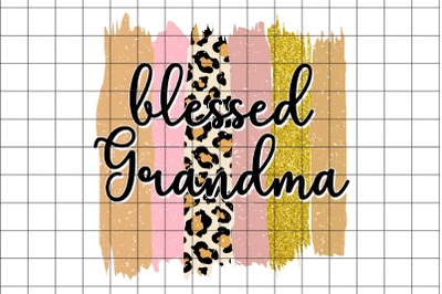 Blessed Grandma Graphic Design