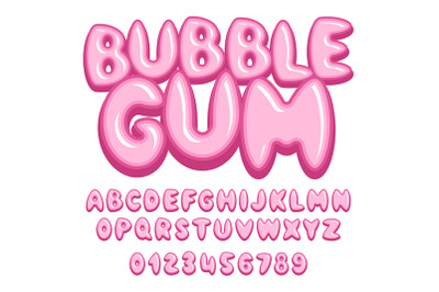 Bubble Gum font