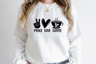 Peace love coffee