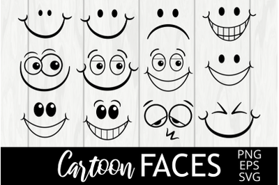 Basic Cartoon Funny Face Clipart