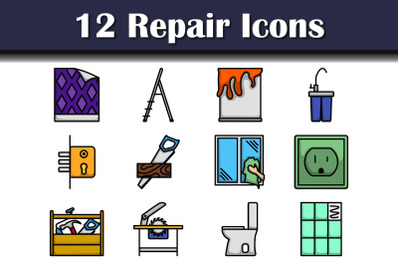 Repair Icon Set