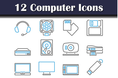 Computer Icon Set