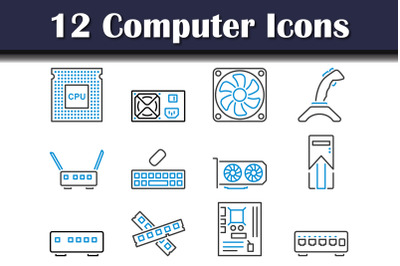 Computer Icon Set