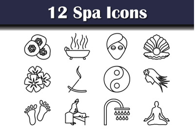 Spa Icon Set