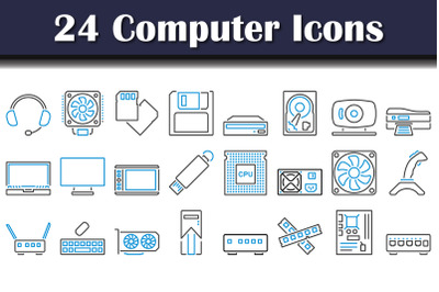 Computer Icon Set