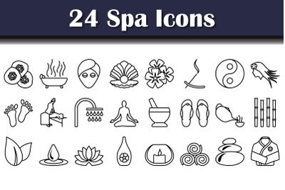 Spa Icon Set