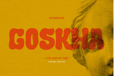 Goskha Display Font