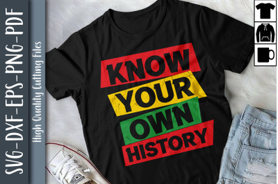 Juneteenth Design Know Your Own History