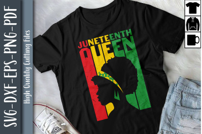 Juneteenth Queen.Black Girl History 1865