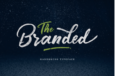 Branded Handbrush Font
