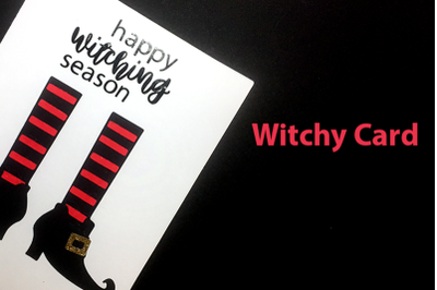 Witchy Card SVG