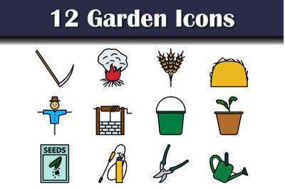 Garden Icon Set