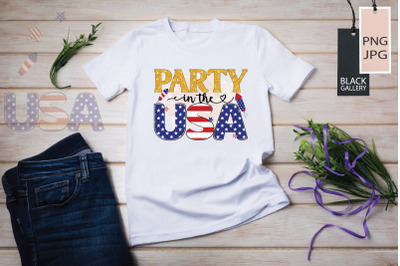 Party in the USA Sublimation