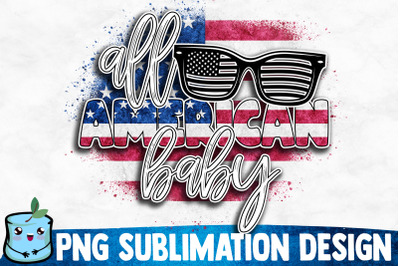 All American Baby Sublimation Design