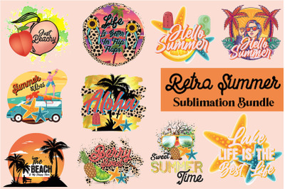 Retro Summer Sublimation Bundle