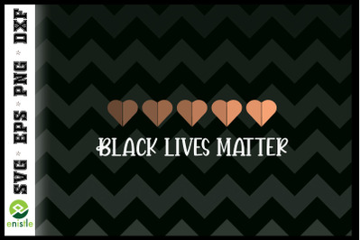 BLM Black Lives Matter Heart