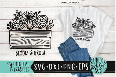 Bloom and Grow - Spring SVG