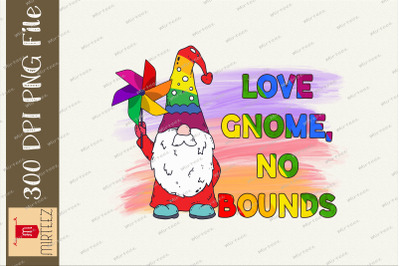 Love Gnome No Bound LGBT Sublimation