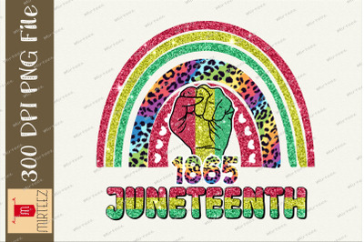 Juneteenth 1865 Rainbow Sublimation