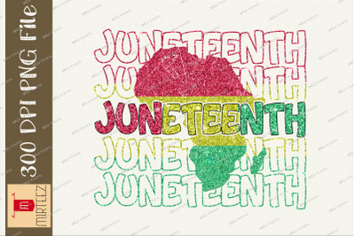 Juneteenth Fist Black History 1865 PNG