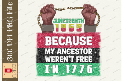 Juneteenth 1865 Ancestor Sublimation