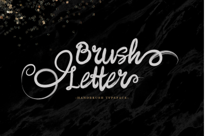 Brushletter Handbrush Font