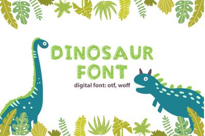 Dinosaur | Cute Font