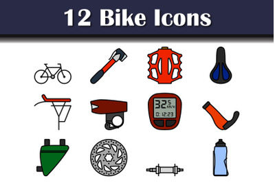 Bike Icon Set