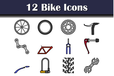 Bike Icon Set