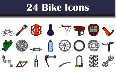 Bike Icon Set