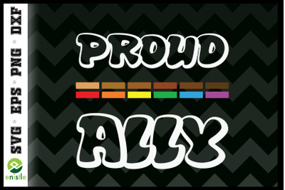 Proud Ally LGBTQ Trans Queer