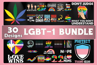 LGBT Bundle SVG 30 designs