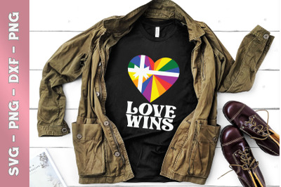 LGBT Flag Pride Pocket Rainbow Love Wins