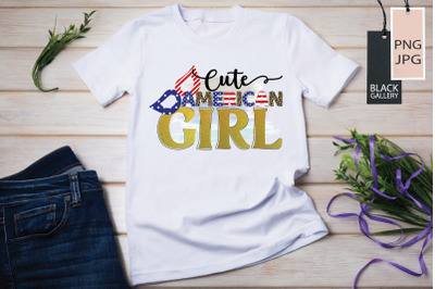 Cute American Girl