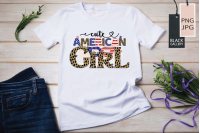 Cute American Girl