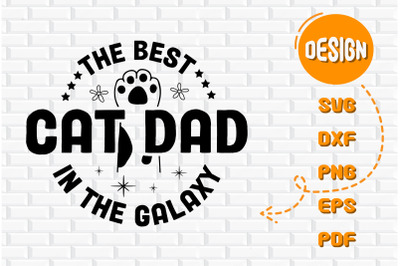 The Best Cat Dad In The Galaxy