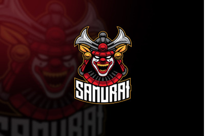 Samurai Clown Esport Logo