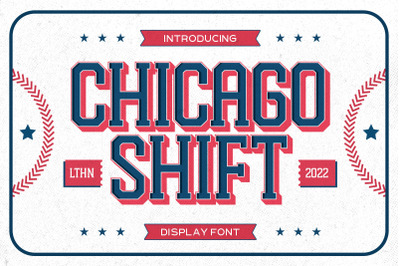 Chicago Shift - Sport Font