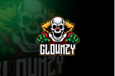 Skull Clown Esport Logo