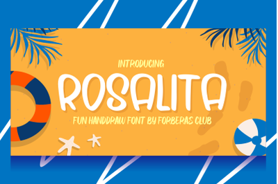 Rosalita | Fun Handwritten Font