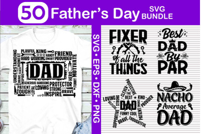 Fathers Day Quotes SVG bundle, Dad SVGs, Father shirt svg