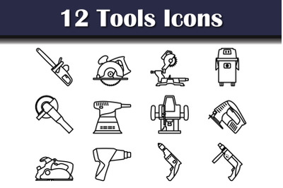 Tools Icon Set