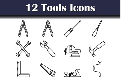 Tools Icon Set